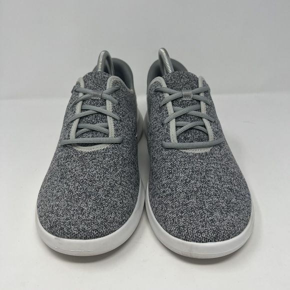 Kizik Men 9 Wide Madrid Eco Knit Running Sneaker Shoes Slip On Heather Gray - Picture 3 of 7